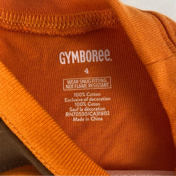 Gymboree Gobble On Turkey Pyjama Set - Size 4 - Picture 5 of 5